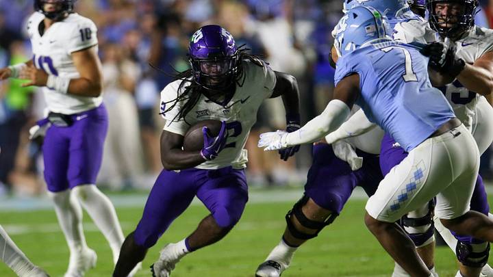 Kevorian Barnes and the TCU Horned Frogs will take on ACU this weekend. Kevorian Barnes and the TCU Horned Frogs will take on ACU this weekend.