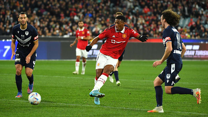 Martial buries the second