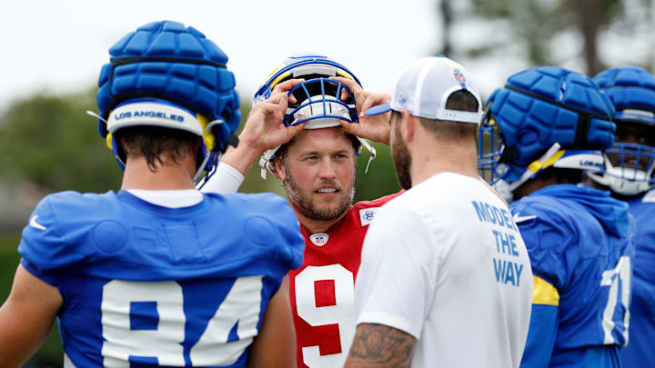 Los Angeles Rams Training Camp, Matthew Stafford, Tyler Higbee, Hunter Long