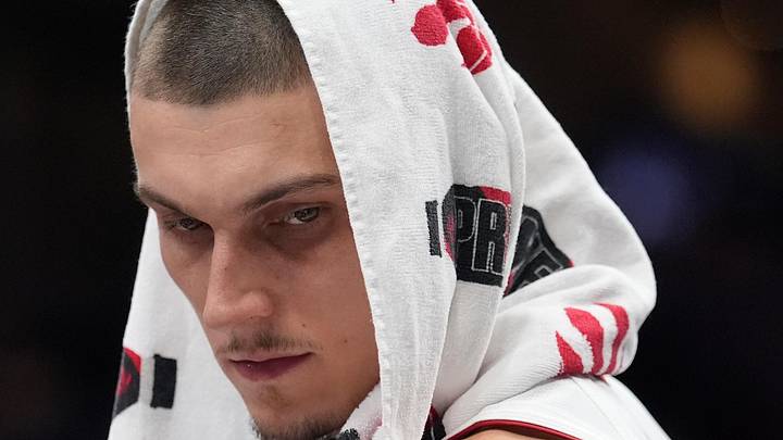 Apr 9, 2026; Toronto, Ontario, CAN; Miami Heat guard Tyler Herro (14) looks on during a timeout against the Toronto Raptors during the second half at Scotiabank Arena. Mandatory Credit: John E. Sokolowski-Imagn Images Apr 9, 2026; Toronto, Ontario, CAN; Miami Heat guard Tyler Herro (14) looks on during a timeout against the Toronto Raptors during the second half at Scotiabank Arena. Mandatory Credit: John E. Sokolowski-Imagn Images