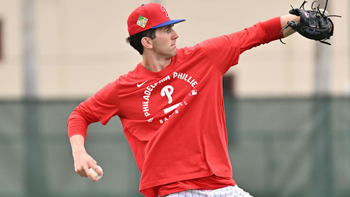 Andrew Painter threw 20 pitches, 14 for strikes in 2026 spring debut. Andrew Painter threw 20 pitches, 14 for strikes in 2026 spring debut.