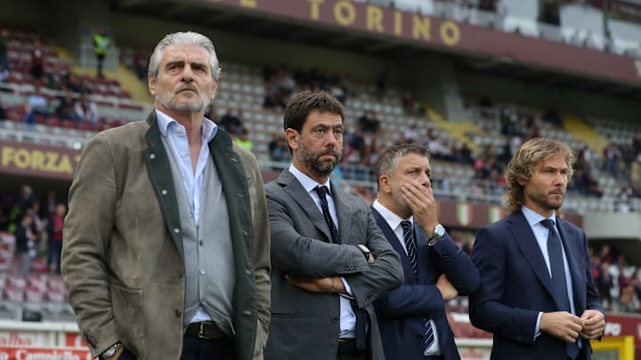 Maurizio Arrivabene, Andrea Agnelli, Federico Cherubini, Pavel Nedved