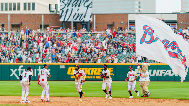 Miami Marlins v Atlanta Braves