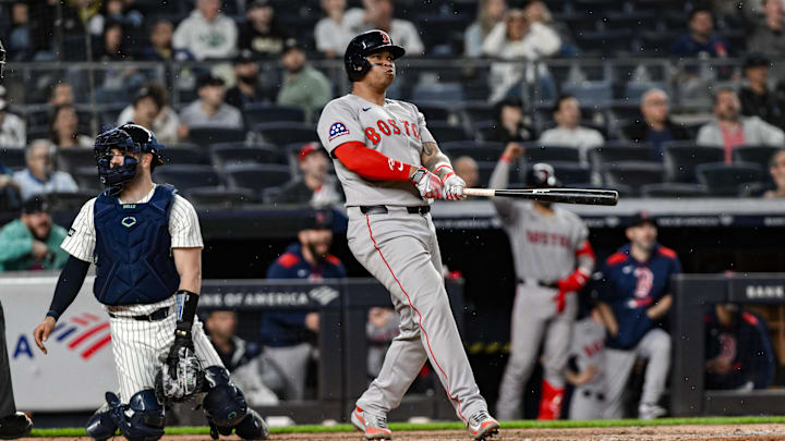 Rafael Devers has improved the Giants' odds to win the World Series.