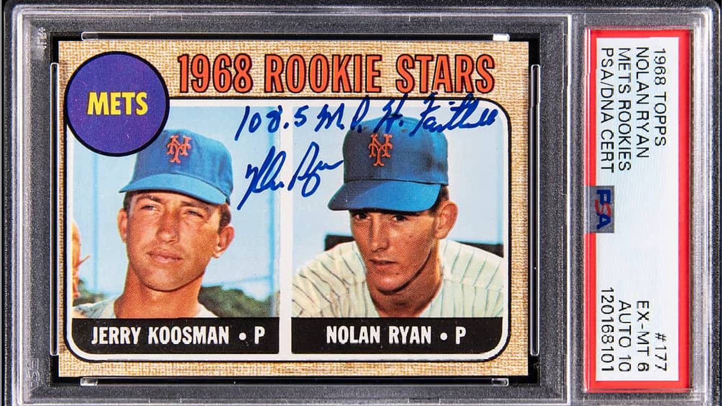 The 10 Rarest Signed Rookie Cards of Baseball's Biggest Legends