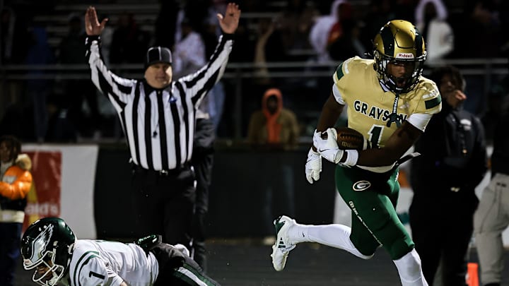 Nationally ranked Grayson kicks off the 2025 Georgia high school football season on the road at Collins Hill.