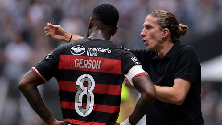 Gerson foi um dos principais jogadores do Flamengo em 2024