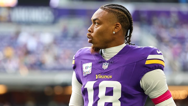 Minnesota Vikings wide receiver Justin Jefferson.