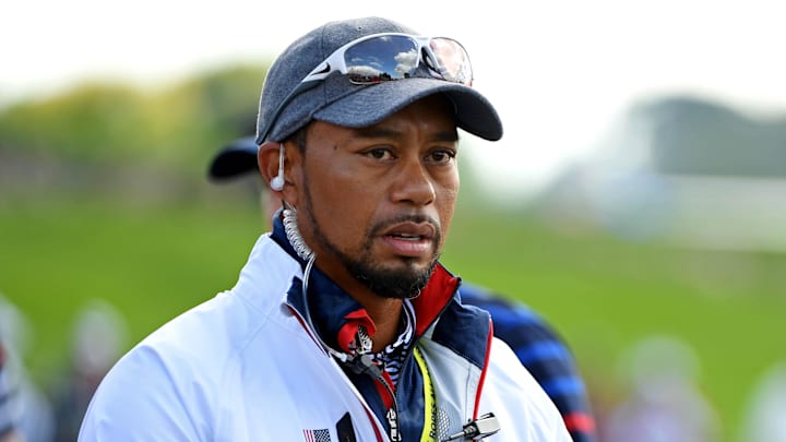 Tiger Woods was non-committal to captaining the U.S. team in the 2027 Ryder Cup. 