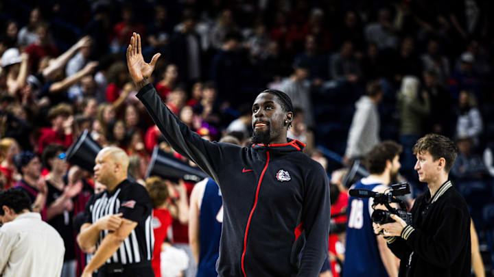 Gonzaga Bulldogs forward Graham Ike.