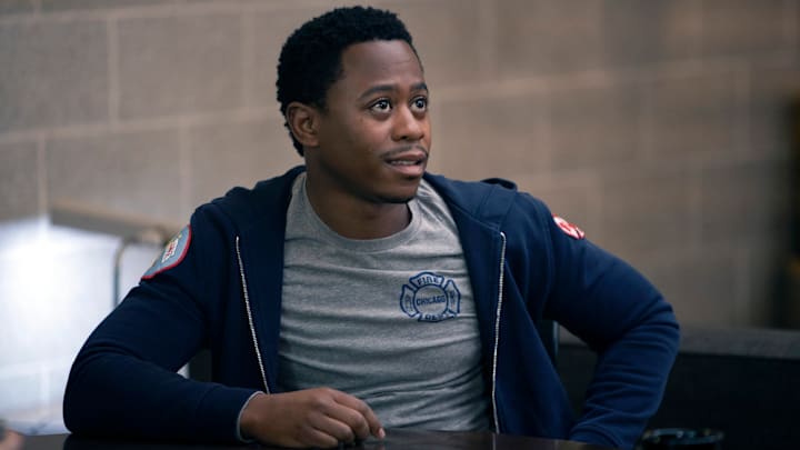 CHICAGO FIRE -- "Blow This Up Somehow" Episode 906 -- Pictured: Daniel Kyri as Darren Ritter -- (Photo by: Adrian S. Burrows Sr./NBC)