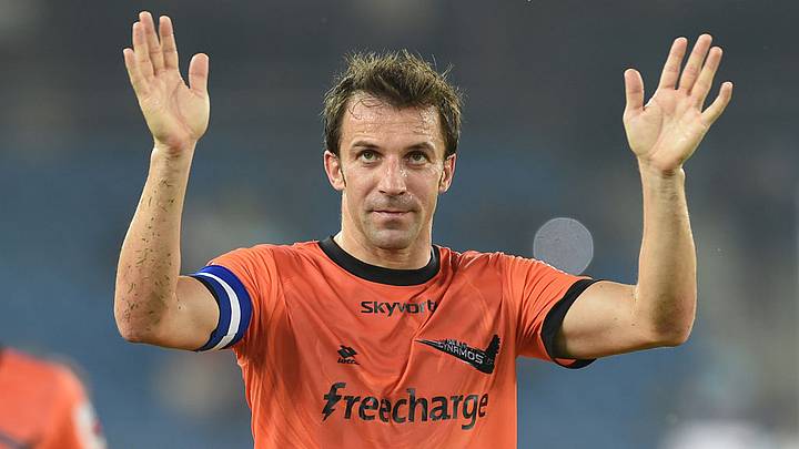 From Del Piero to Pires: 5 European legends who have played in the ISL