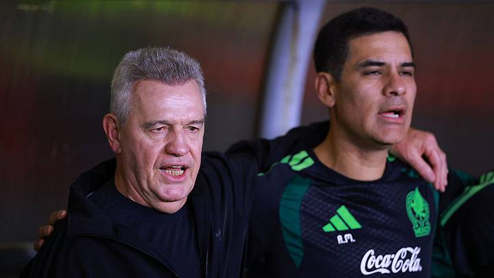 Javier Aguirre y Rafa Márquez, cuando compartieron cuerpo técnico en el Tri Javier Aguirre y Rafa Márquez, cuando compartieron cuerpo técnico en el Tri
