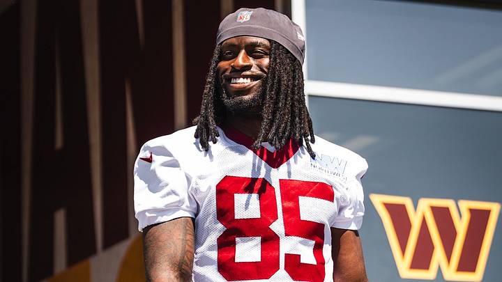Chig Okonkwo ready for the first day of OTAs in May. Chig Okonkwo ready for the first day of OTAs in May.