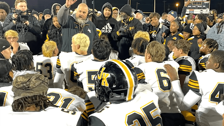 James Keenan  football will seek to repeat last season's success, only this time in Class 3-A.