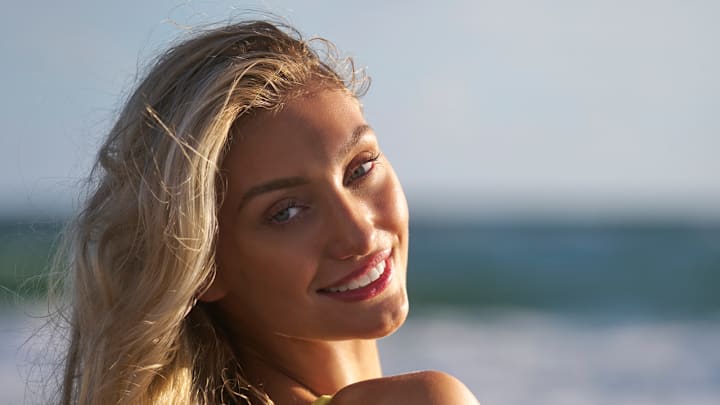 Cameron Brink was photographed by Ben Horton at The Boca Raton. Cameron Brink was photographed by Ben Horton at The Boca Raton.