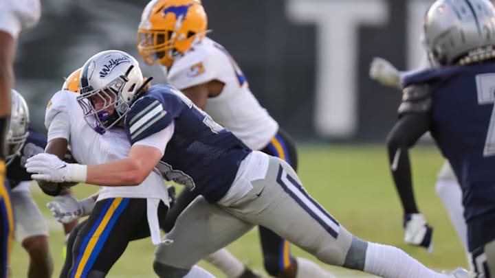 Clovis East with big stick on Grant Union ball carrier on 9-13-2024