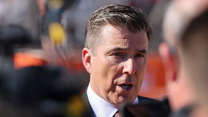 ESPN's College GameDay host Rece Davis picked a winner in 'The Game,' the annual rivalry matchup between Big Ten foes, the Ohio State Buckeyes and Michigan Wolverines.