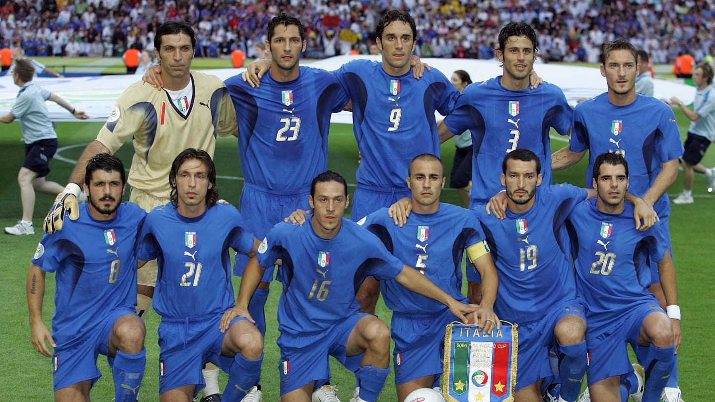 プロスターズ　ワールドチャンピオン 2006　イタリア代表セット Italy's 2006 World Cup Squad: Where Are They Now?