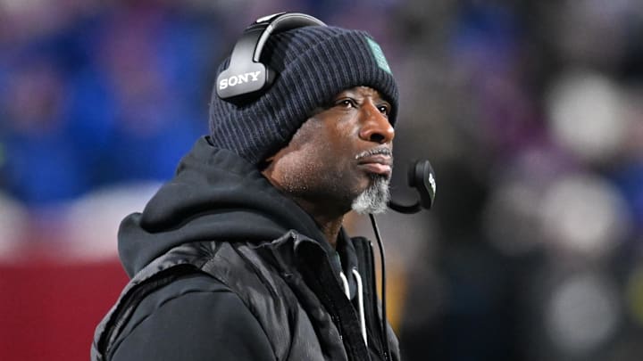 New York Jets head coach Aaron Glenn