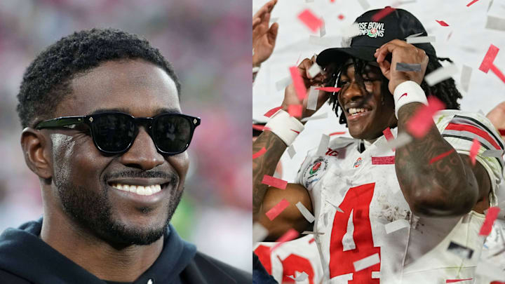 USC Trojans legend Reggie Bush, Ohio State Buckeyes Star Jeremiah Smith USC Trojans legend Reggie Bush, Ohio State Buckeyes Star Jeremiah Smith