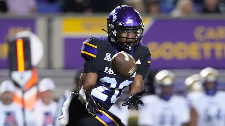 East Carolina Pirates running back TJ Engleman Jr. East Carolina Pirates running back TJ Engleman Jr.