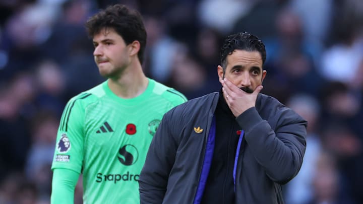 Ruben Amorim (right) dismissed his side’s recent form.