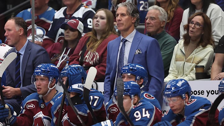 Colorado Avalanche coach Jared Bednar will look to lead his troops to their first win of the season.