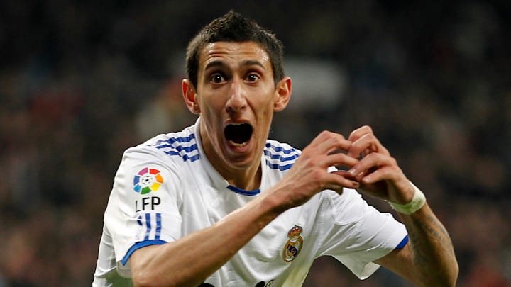 Di María não foi tão bem aproveitado no Bernabéu