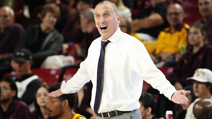 Arizona State Sun Devils head coach Bobby Hurley.