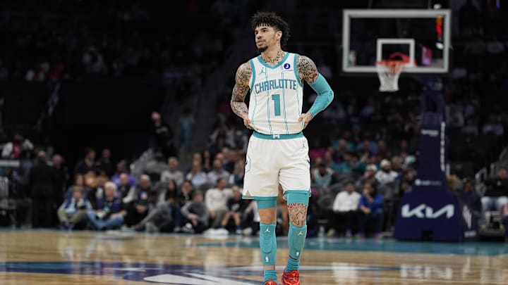 Charlotte Hornets guard LaMelo Ball responded to a report he was open to a trade. 
