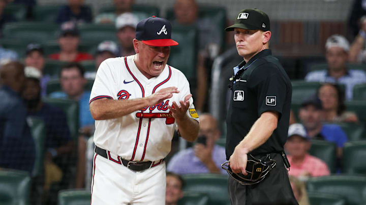 Atlanta Braves manager Brian Snitker