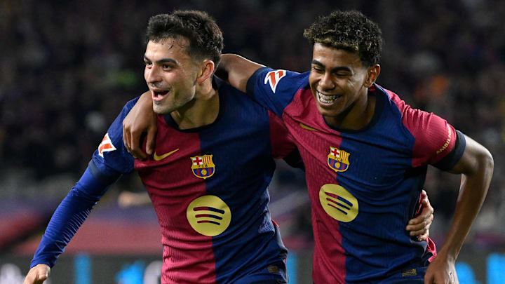 Pedri et Lamine Yamal - FC Barcelone