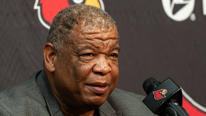 University of Louisville Executive Director of Player Personnel and Recruiting Vince Marrow spoke about his recruiting philosophy during a press conference on Monday morning. June 20, 2025.