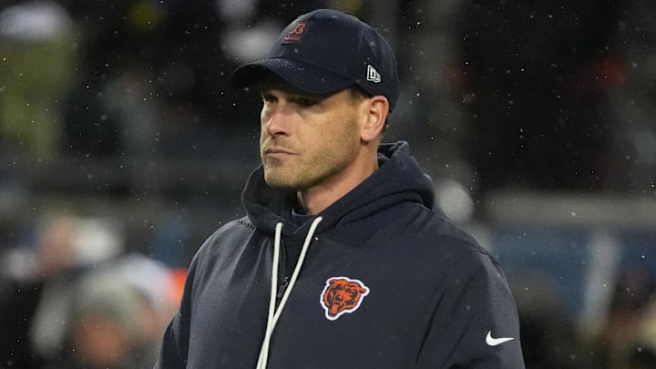 Chicago Bears head coach Ben Johnson