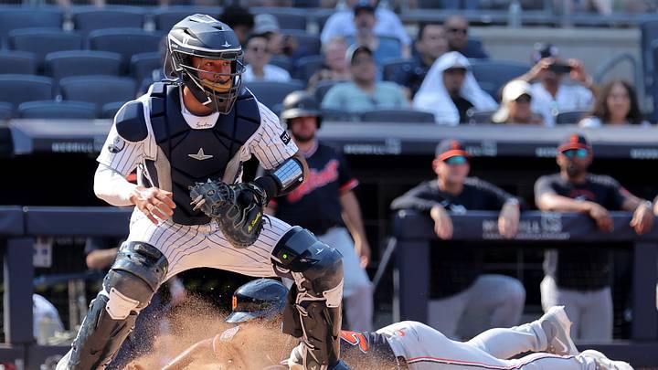 New York Yankees catcher Ali Sánchez (left) will now try to fend off Mitch Garver for the backup catcher job. New York Yankees catcher Ali Sánchez (left) will now try to fend off Mitch Garver for the backup catcher job.
