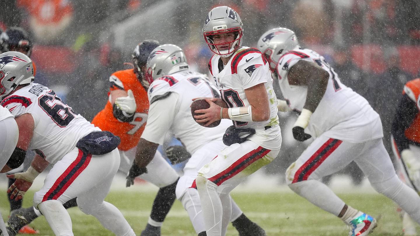 Drake Maye and the Patriots weather the storm to advance to the Super Bowl