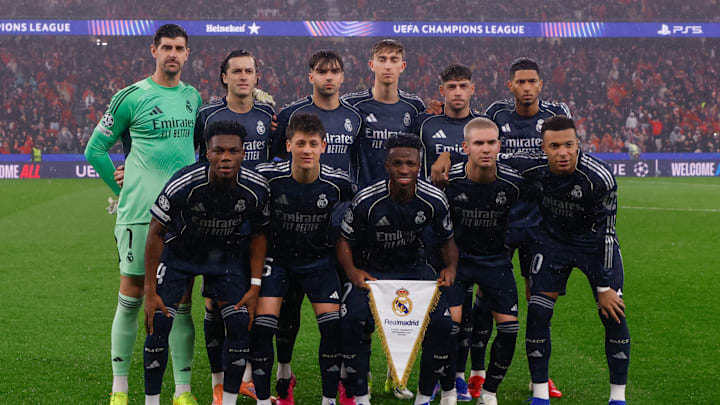 La posible alineación del Real Madrid para enfrentar a Benfica La posible alineación del Real Madrid para enfrentar a Benfica