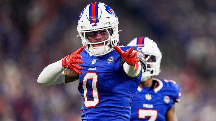 Bills receiver Keon Coleman caught four passes for 42 yards in the Buffalo's win Thursday. Bills receiver Keon Coleman caught four passes for 42 yards in the Buffalo's win Thursday.