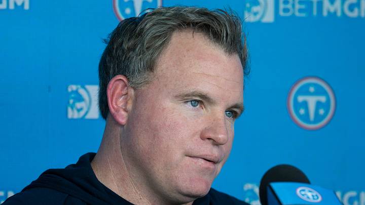 Tennessee Titans General Manager Mike Borgonzi addresses the media at team practice Vanderbilt Health Football Center Tuesday, Sept. 1, 2026. Tennessee Titans General Manager Mike Borgonzi addresses the media at team practice Vanderbilt Health Football Center Tuesday, Sept. 1, 2026.