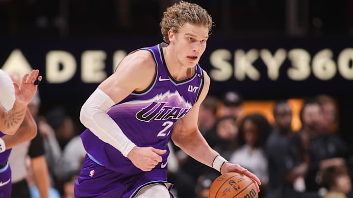 Jazz star Lauri Markkanen got hurt in practice on Wednesday. 