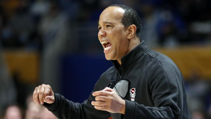NC State basketball head coach Kevin Keatts