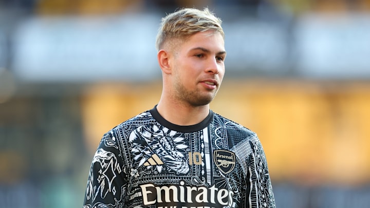 Smith Rowe's game time has been limited recently