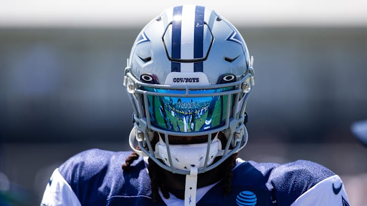 Dallas Cowboys safety Malik Hooker during training camp at Marriott Residence Inn-River Ridge playing fields.