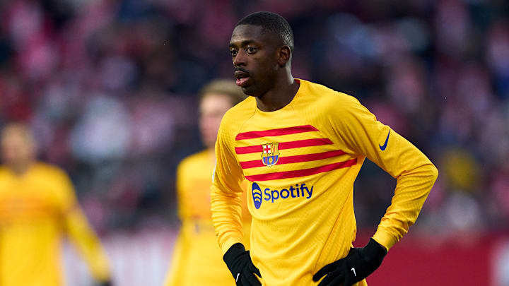 Dembélé segue no departamento médico do clube 