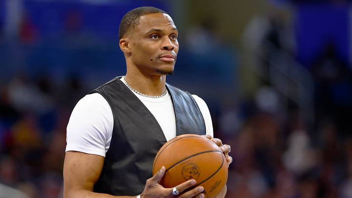 Mar 26, 2026; Orlando, Florida, USA; Sacramento Kings forward Russell Westbrook (18) in the second half against the Orlando Magic at Kia Center. Mandatory Credit: Russell Lansford-Imagn Images Mar 26, 2026; Orlando, Florida, USA; Sacramento Kings forward Russell Westbrook (18) in the second half against the Orlando Magic at Kia Center. Mandatory Credit: Russell Lansford-Imagn Images