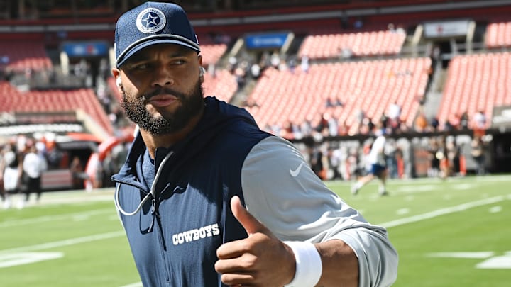 Dallas Cowboys quarterback Dak Prescott Dallas Cowboys quarterback Dak Prescott