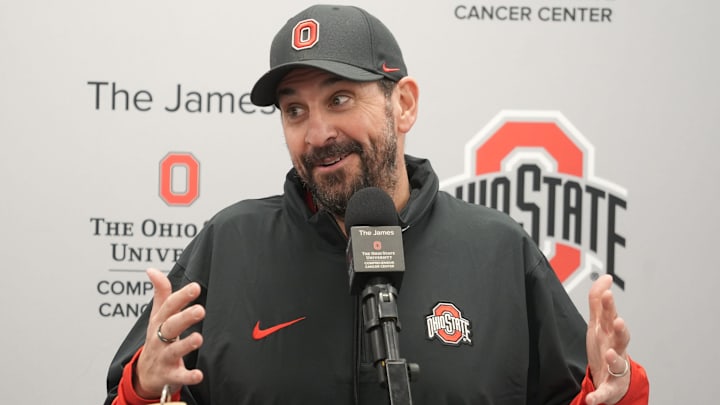 Ohio State Football defensive coordinator Matt Patricia