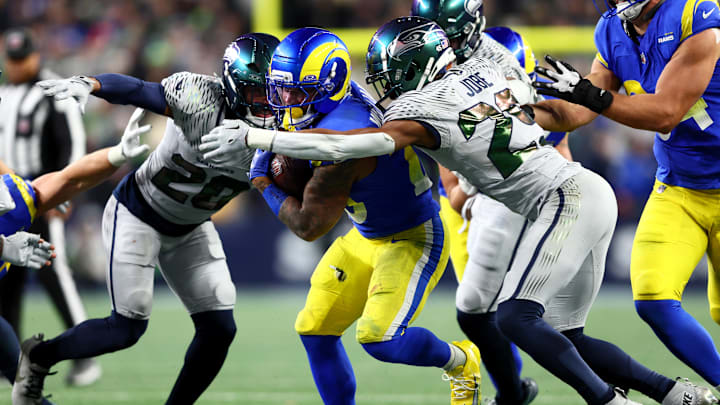 The Seahawks are favored against the Rams in the NFC Championship.