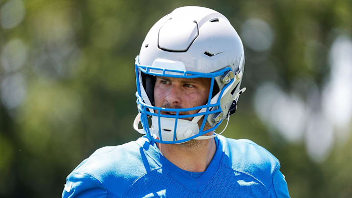 Detroit Lions tight end Sam LaPorta (87) 